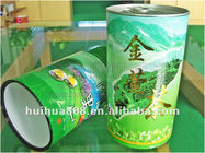 Plastik Kap Gıda Sınıfı Çay / Kahve Kağıt Kutular Ambalaj Pop Özel Mühürlü