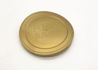 Kolay Açık Kutular İçin Renkli Baskı Düz ​​Plastik Uç Kapağı FDA LFGB