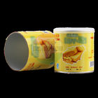 Hot Stamping Milk Paper Cans Packaging With Aluminum Bottom