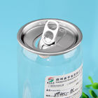 Şeffaf Plastik Soda İçecek Alüminyum Kapaklı 350ml Can