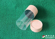 PVC Pencere ile Özelleştirilmiş CMYK Renk Kağıt Tube ambalaj mat laminasyon Kağıt Kozmetik Konteyner