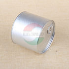 Gümüş Folyo Etiket Kağıt Teneke Kutu Gıda Kağıt Boru Ambalaj Alüminyum Kolay Açık Uç