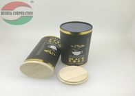 Cork Kapaklı Özelleştirilmiş Çay Ambalaj Kağıt Karton Tüp Kutusu Folyo Astar