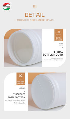 Customized Good Quality HDPE Plastic Can for Health Care Products
