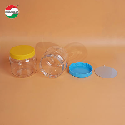 Customizable Food Grade PET Plastic Jar with Screw Top for Powdered Milk and Snacks