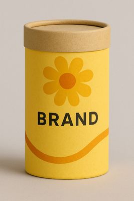 Customizable Biodegradable Craft Paper Cylinder Food Packaging For Biscuits Pet Food Wine Made Food Grade Cardboard Paper Tube