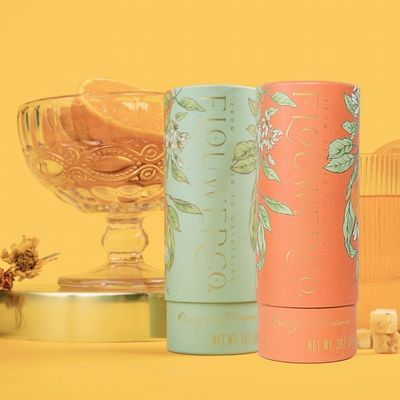 GuangZhou Biodegradable Recyclable Kraft Paper Package Manufacture With UV Coating Gift Box Kraft Paper Tube
