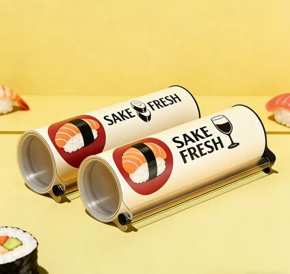 Hot Sale Sushi Push Pop Food-grade Customized Push up Tube for Sushi Rice and Vegetable Rolls Packaging
