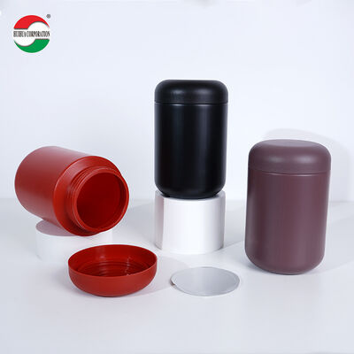 Food Grade Manufacturer Soft Touch Plastic HDPE Bottle Container For Medicine Powder Shampoo And Conditioner