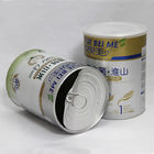 Süt Tozu / Beslenme Tozu Ambalaj SGS-FDA Sertifikası için Gıda Sınıfı Hava Şartlarına Dayanıklı Kağıt Kompozit Kutular
