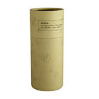 Kahve Paketleme için Özelleştirilmiş SGS-FDA Kraft Kağıt Tüp Ambalaj