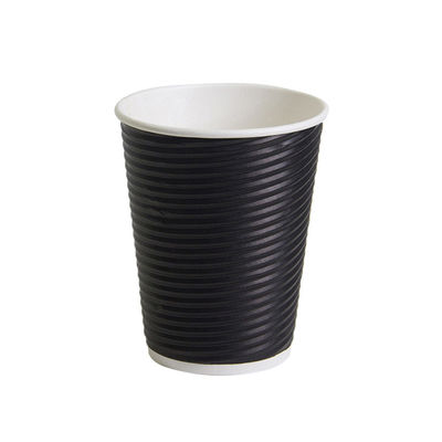 Corrugated Paper Takeaway Coffee Cup