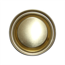 Embossing Colored Food Grade OEM Tin Can Cap for Paper Tube Packing