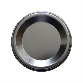 Embossing Colored Food Grade OEM Tin Can Cap for Paper Tube Packing