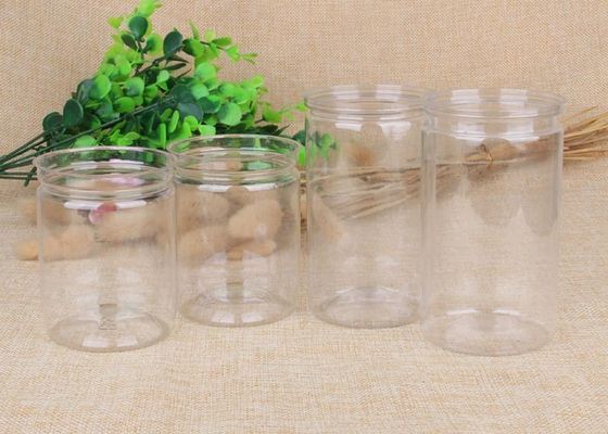 500ml Kırmızı Tarihleri ​​Temizle Plastc PET Can Gıda Sınıfı Malzeme Hava - Proof