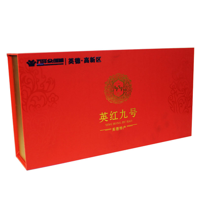 Custom Logo Color Corrugated Packaging Box Shipping Box Book Shaped Gift Box