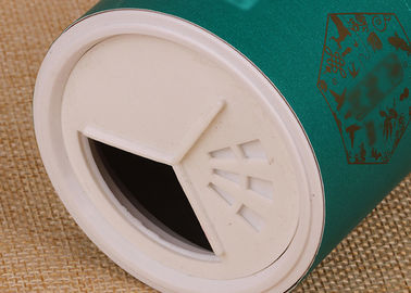 Plastik Çalkalayıcı Kapak Eko - Baharat / Tuz / Toz İçin Dostu Kağıt Kompozit Kutular