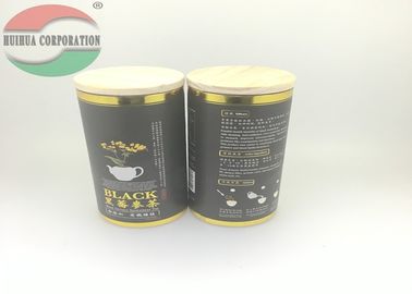 Food Garde Paper Tube Packaging With Cork Lid / Large Round Cardboard Tubes