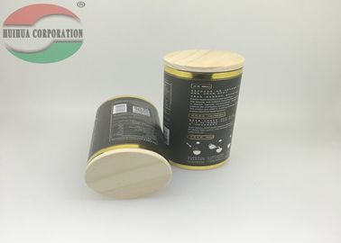 Food Garde Paper Tube Packaging With Cork Lid / Large Round Cardboard Tubes