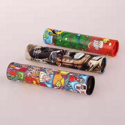 Classic Educational Paper Tumble Tube Prism Len Kids' Party Favor and Valentine Gift with Packaging Paper Kaleidoscope