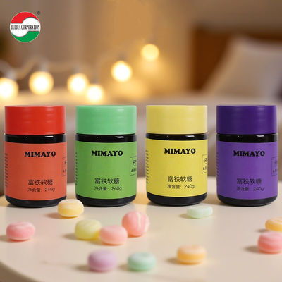 360ml Yumuşak Şeker Kuru Gıda Kahve Kozmetik Hediye Kurabiyeler için Uygun Paketleme