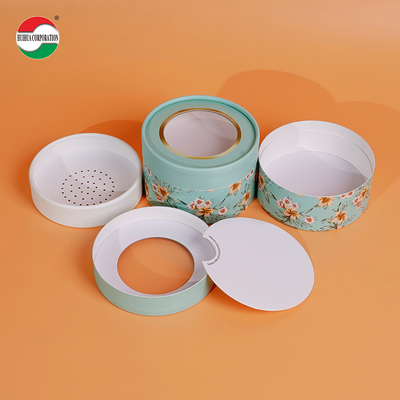 Degrad edilebilir Kraft Kağıdı Plastik Kavanoz Yuvarlak Kompozit Kağıt Özel Kağıt Tüpleri Önemli Yağ Şişesi / Parfüm Şişesi / Kozmetik