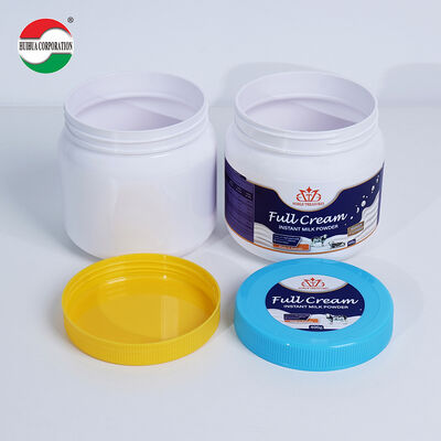 PET Boş Gıda Kaliteli Plastik Şişeler Ek Powder Albumen Powder Jar