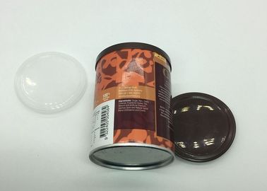 Customized Size Brown Color PE Lid , Chocolate Plastic End Cap Cover