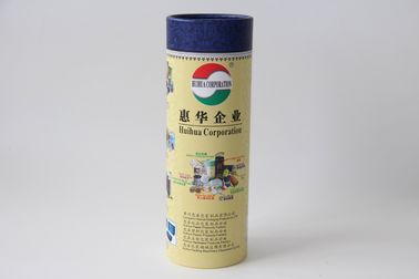 Cylinder Cardboard Paper Cans Packaging with Custom Logo Printing