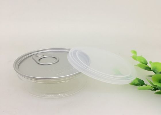 100 ml Pet Kolay Açık Ambalaj Herb Gıda Kavanoz Yuvarlak Olabilir ISO9001 SGS FDA QS