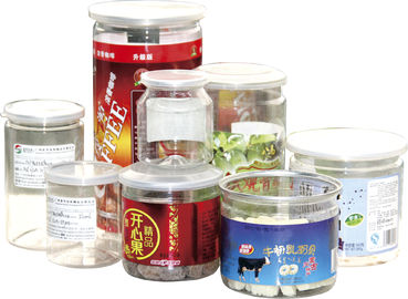 50ml 100ml 120ml Clear PET Plastic Jar for Spice Seasoning