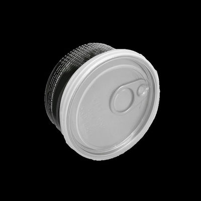 Kabarcık Çay 33mm Şeffaf Plastik Kolay Açık Kutular Alu Kapak