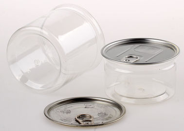 50ml 100ml 120ml Clear PET Plastic Jar for Spice Seasoning
